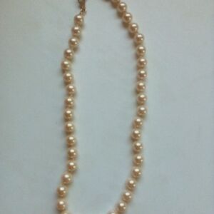 Vintage LCI Faux Pearl Chocker Necklace